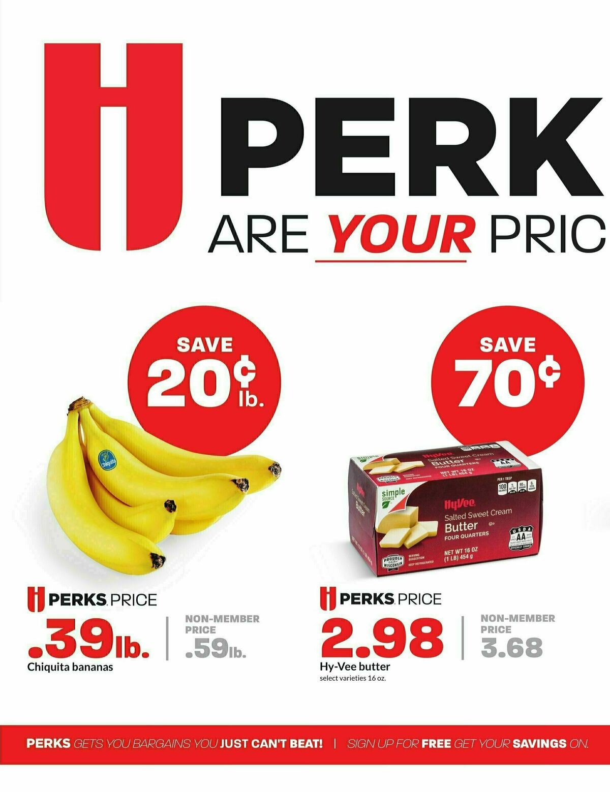 Hy-Vee Perks Prices Weekly Ad from February 1