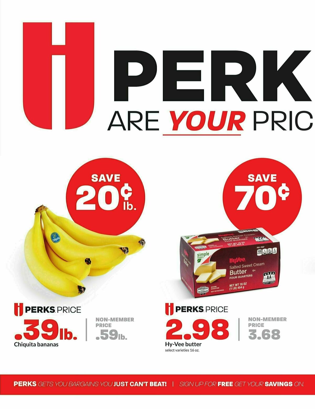 Hy-Vee Perks Prices Weekly Ad from February 1