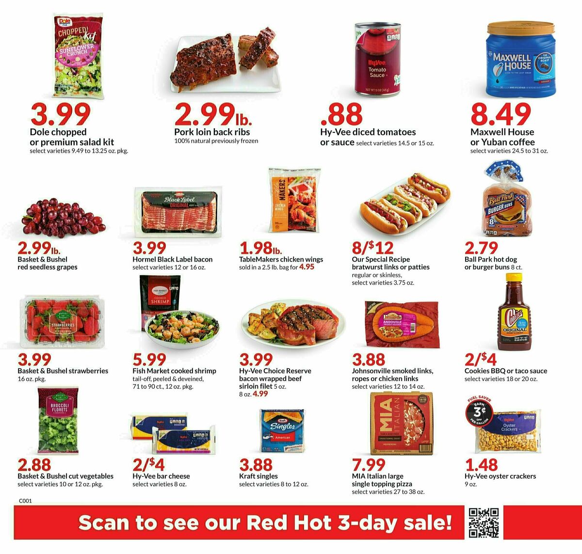 Hy-Vee Game Day Greets! Weekly Ad from February 5