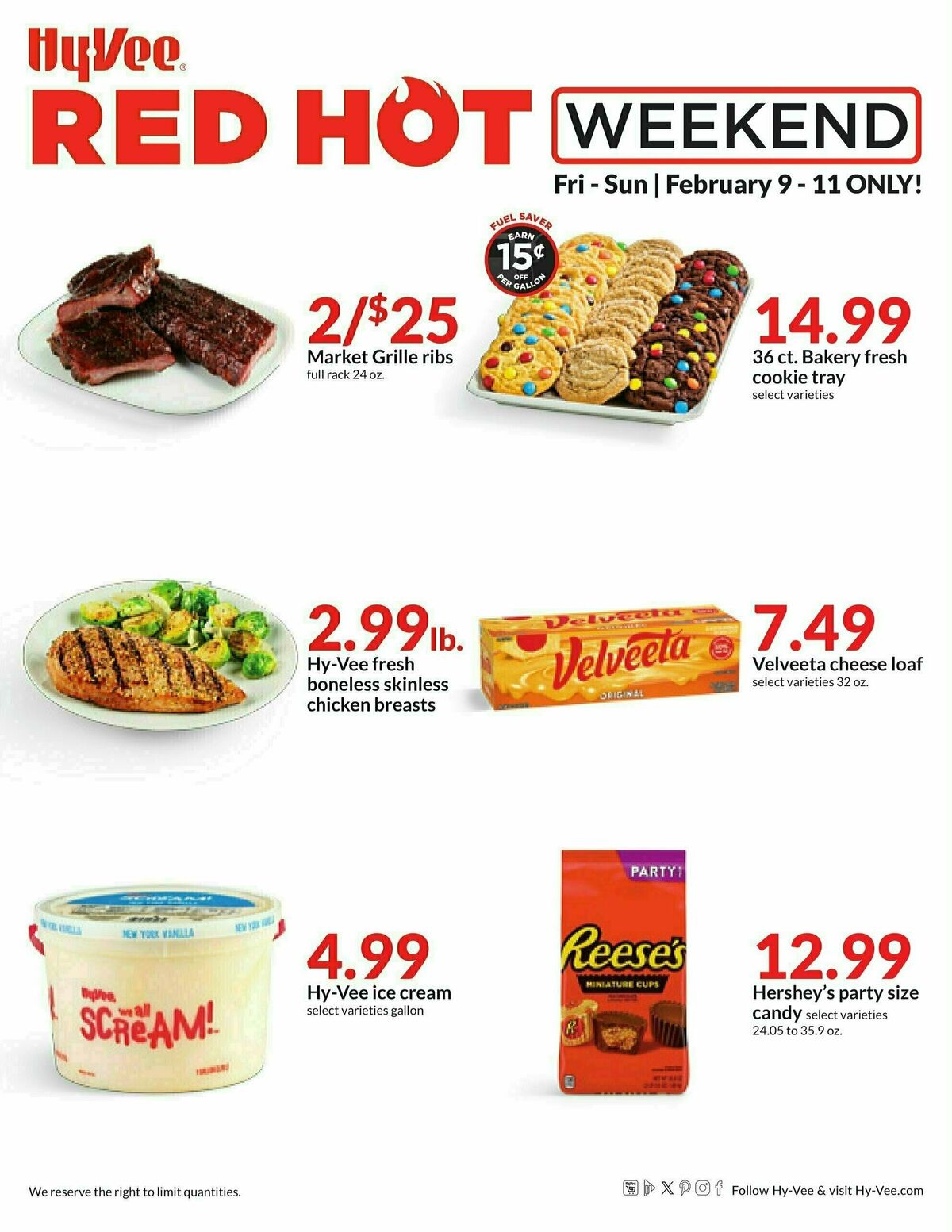 Hy-Vee Big Game Bargains! Weekly Ad from February 9