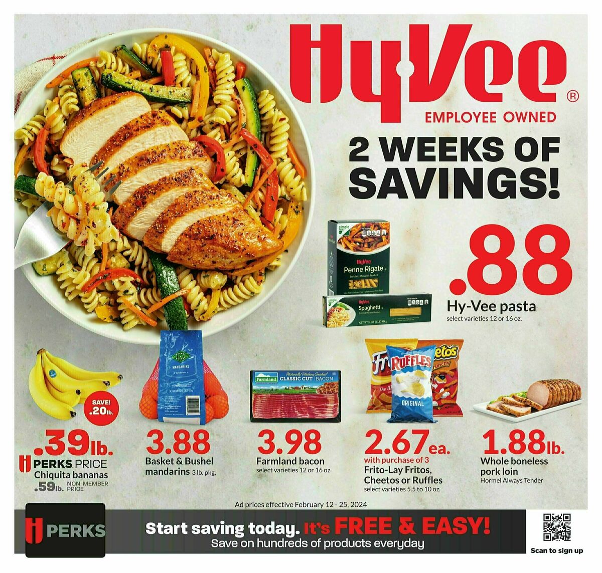 Hy-Vee Weekly Ad from February 12
