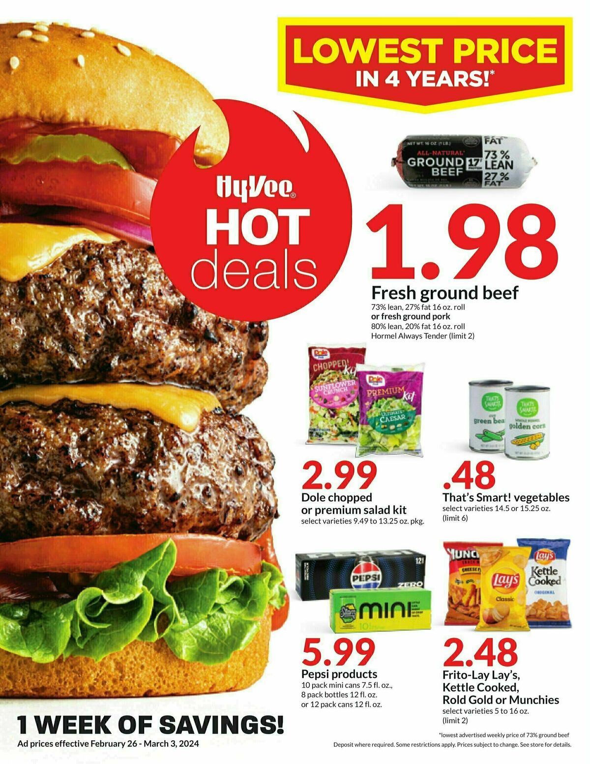 Hy-Vee Weekly Ad from February 26