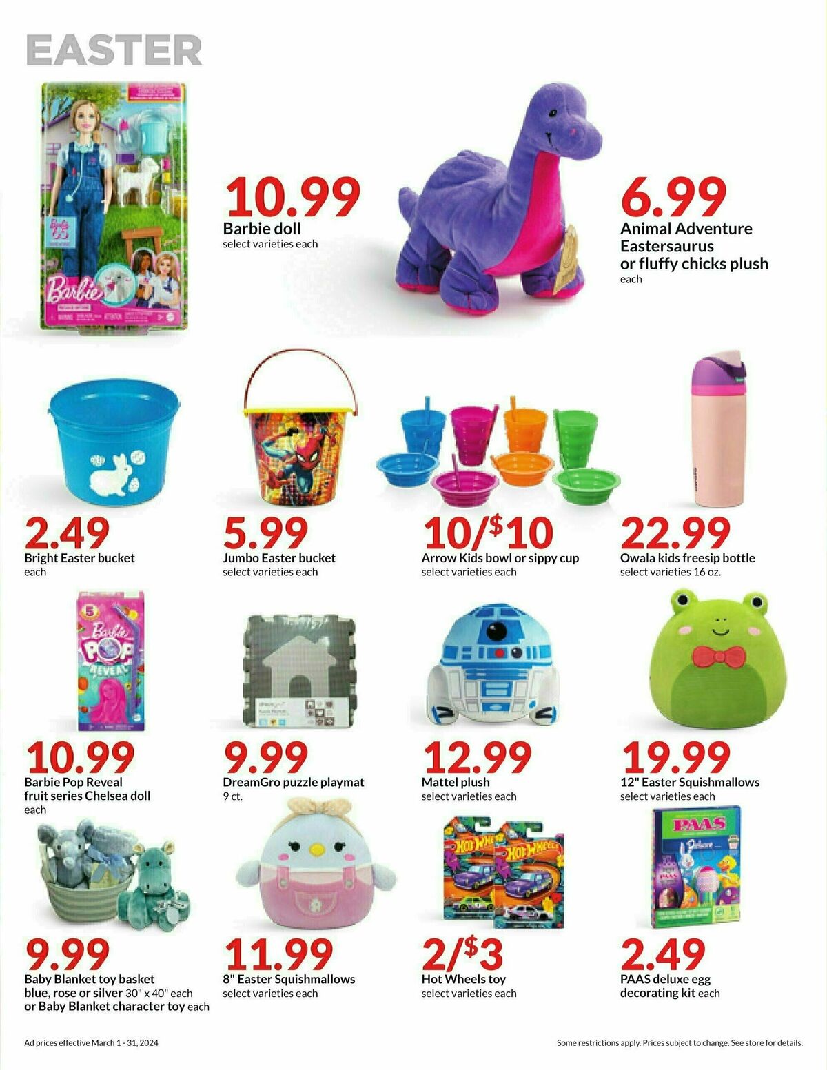 Hy-Vee March Monthly Deals Weekly Ad from March 1