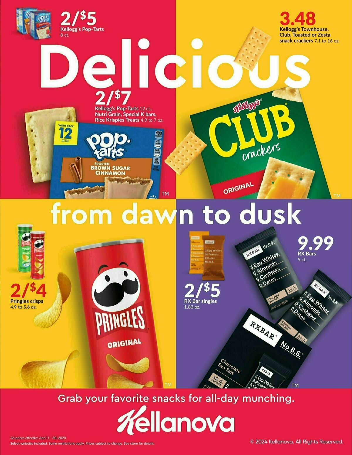 Hy-Vee April Weekly Ad from April 1