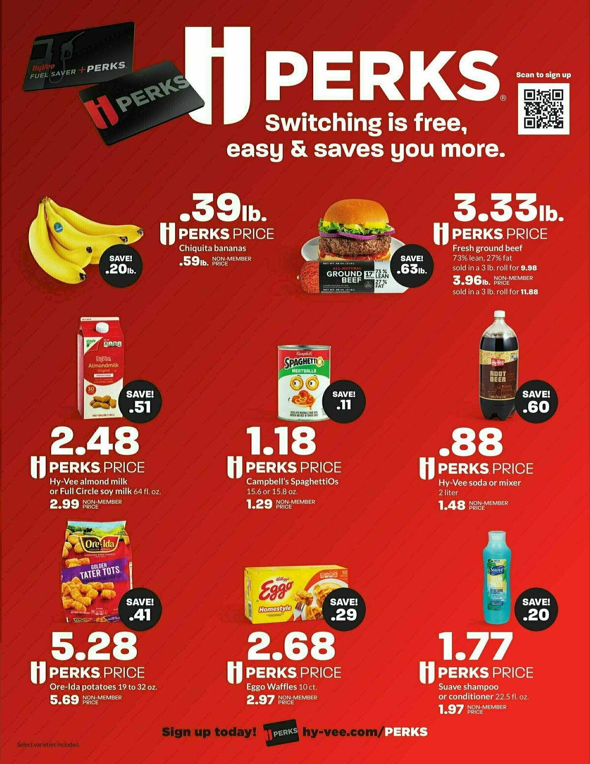 Hy-Vee 3 Days Only! Weekly Ad from April 19