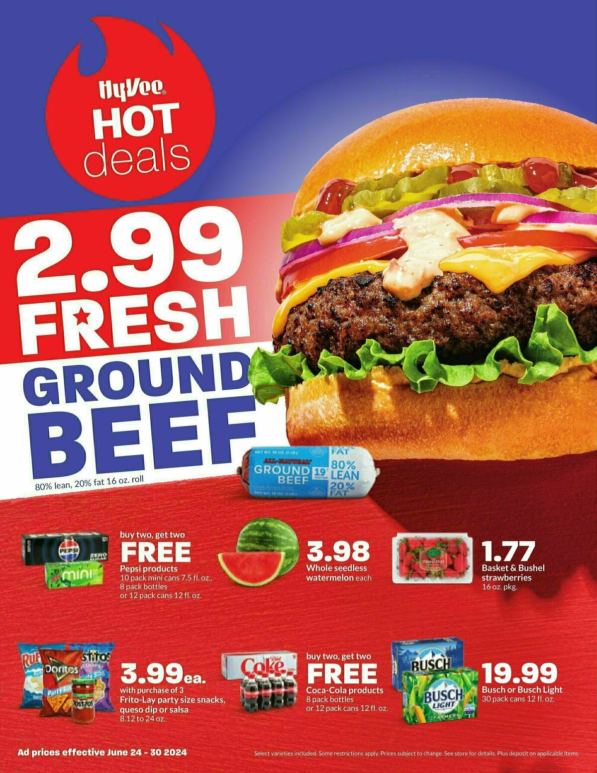 Hy-Vee Weekly Ad from June 24