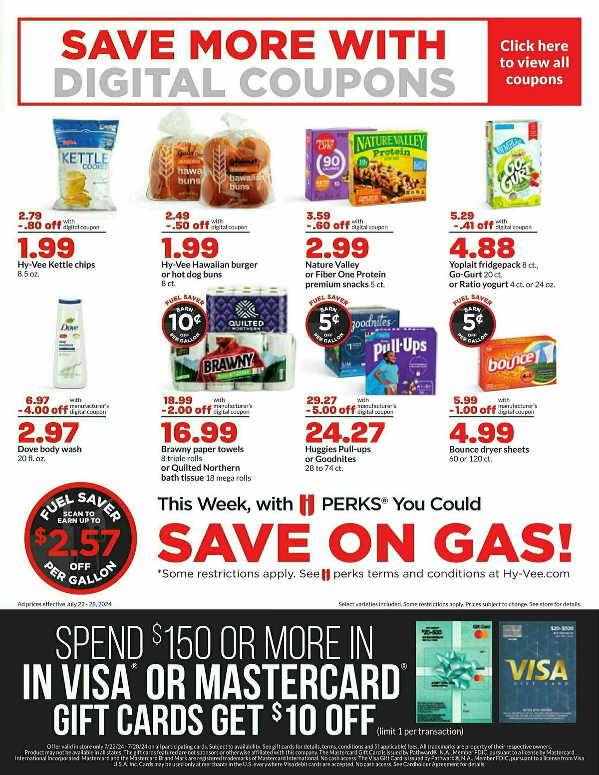 Hy-Vee Weekly Ad from July 22