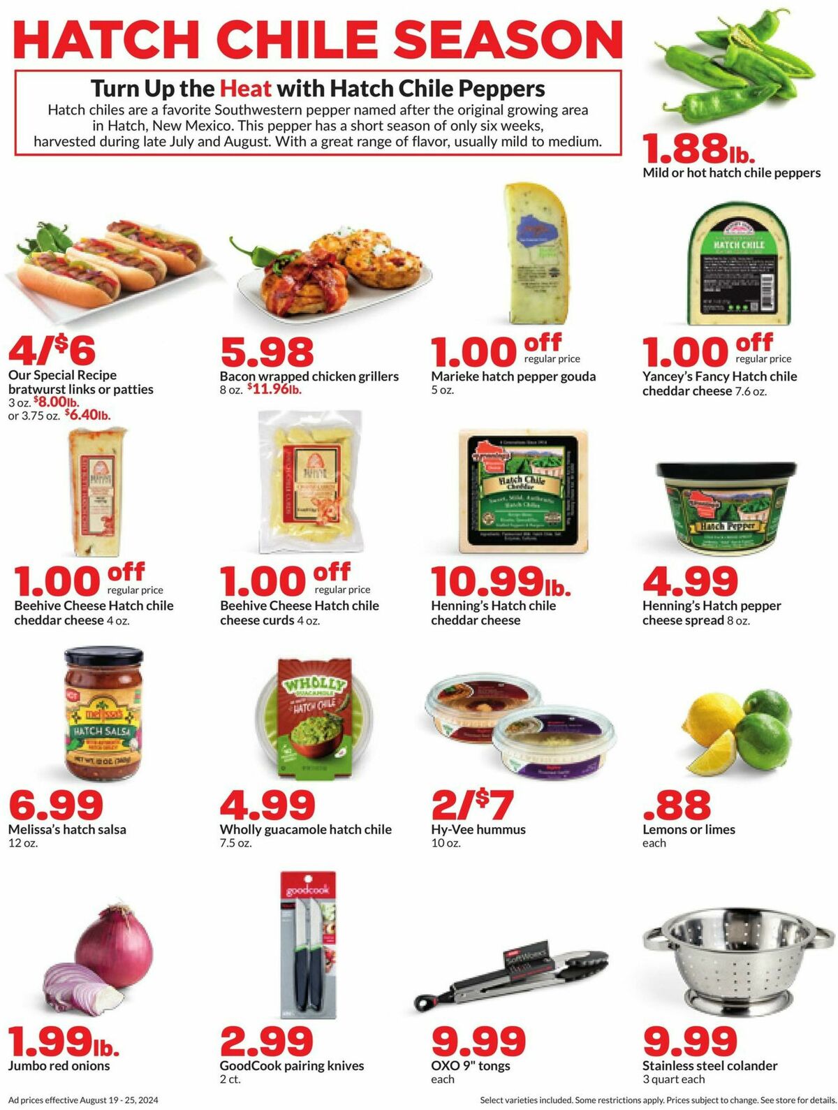 Hy-Vee Weekly Ad from August 19