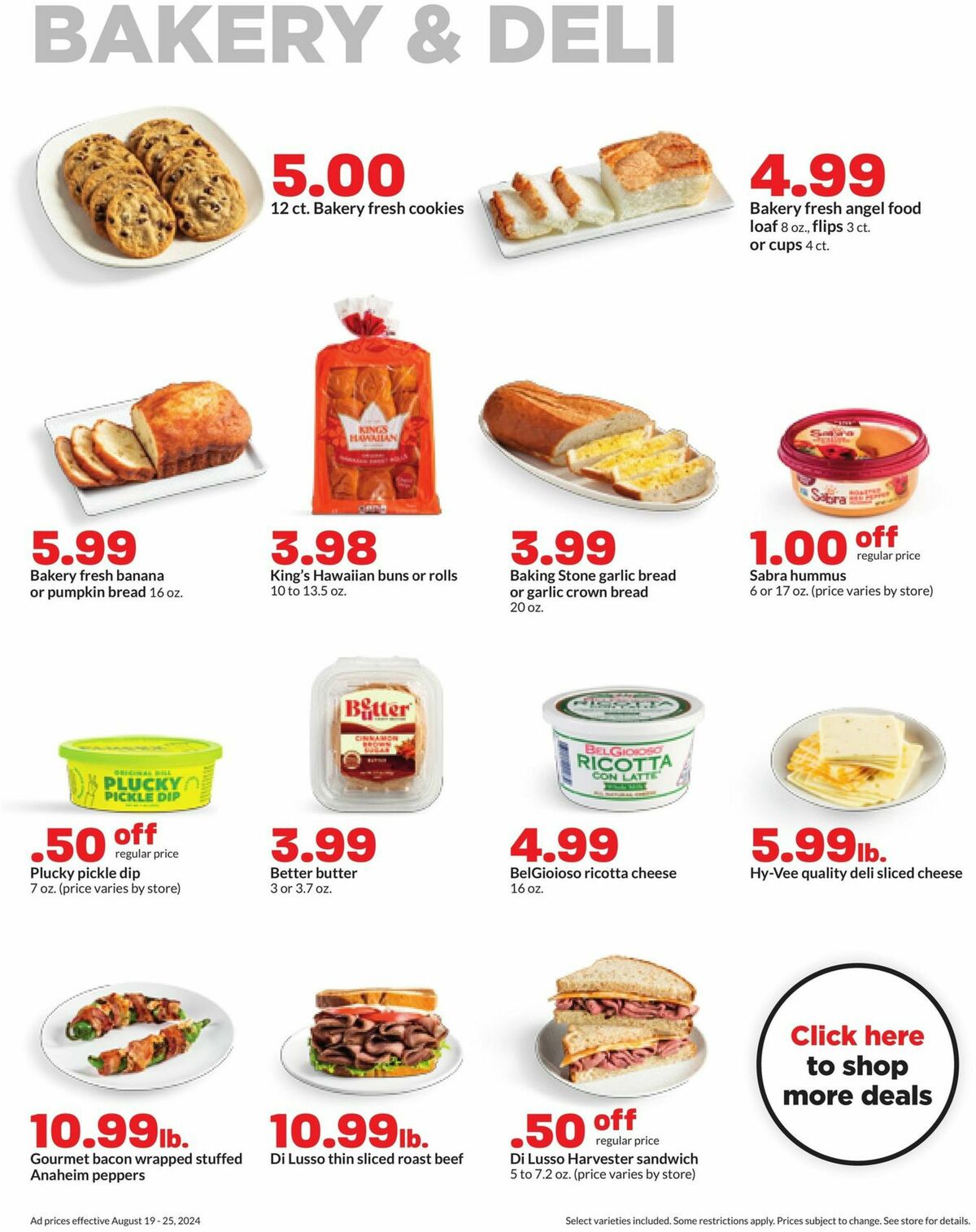 Hy-Vee Weekly Ad from August 19