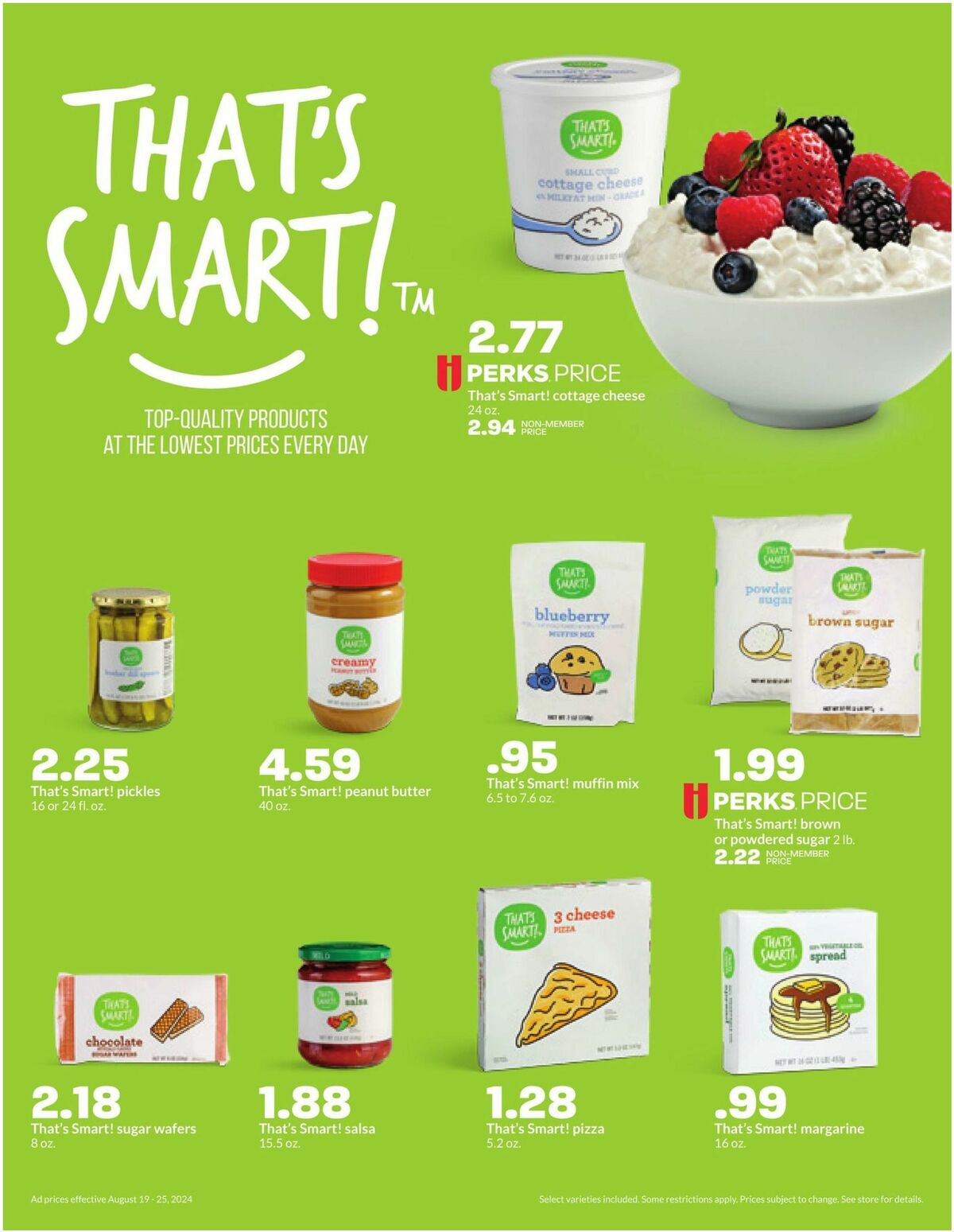 Hy-Vee Weekly Ad from August 19