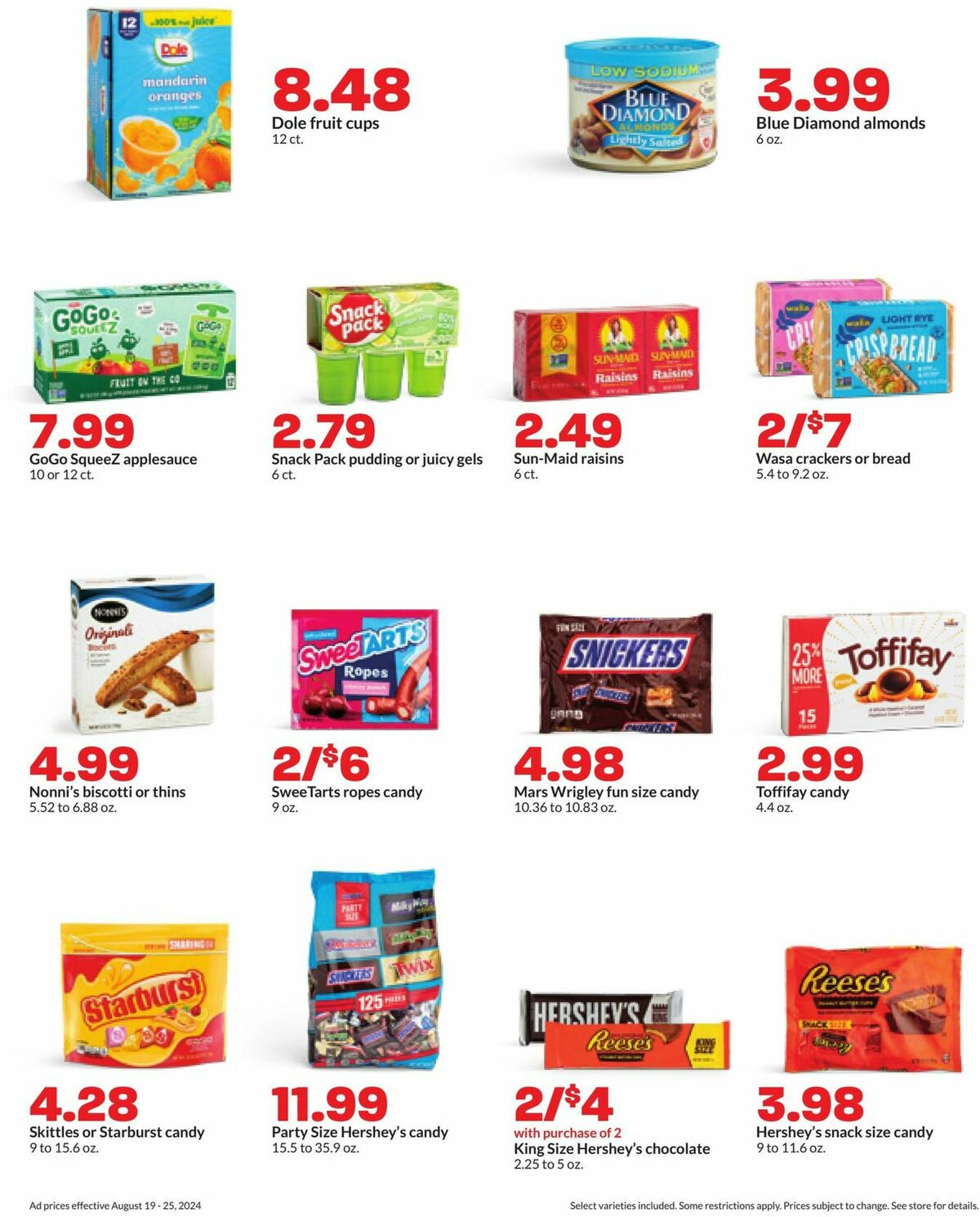 Hy-Vee Weekly Ad from August 19