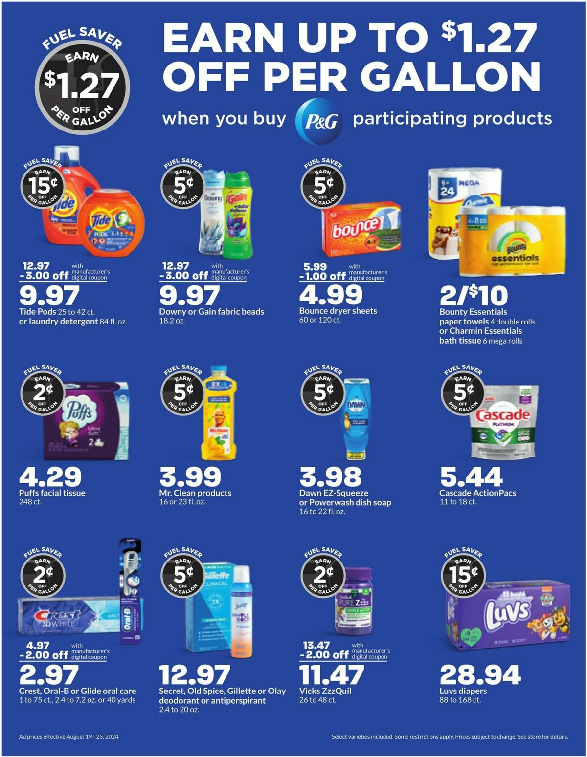 Hy-Vee Weekly Ad from August 19