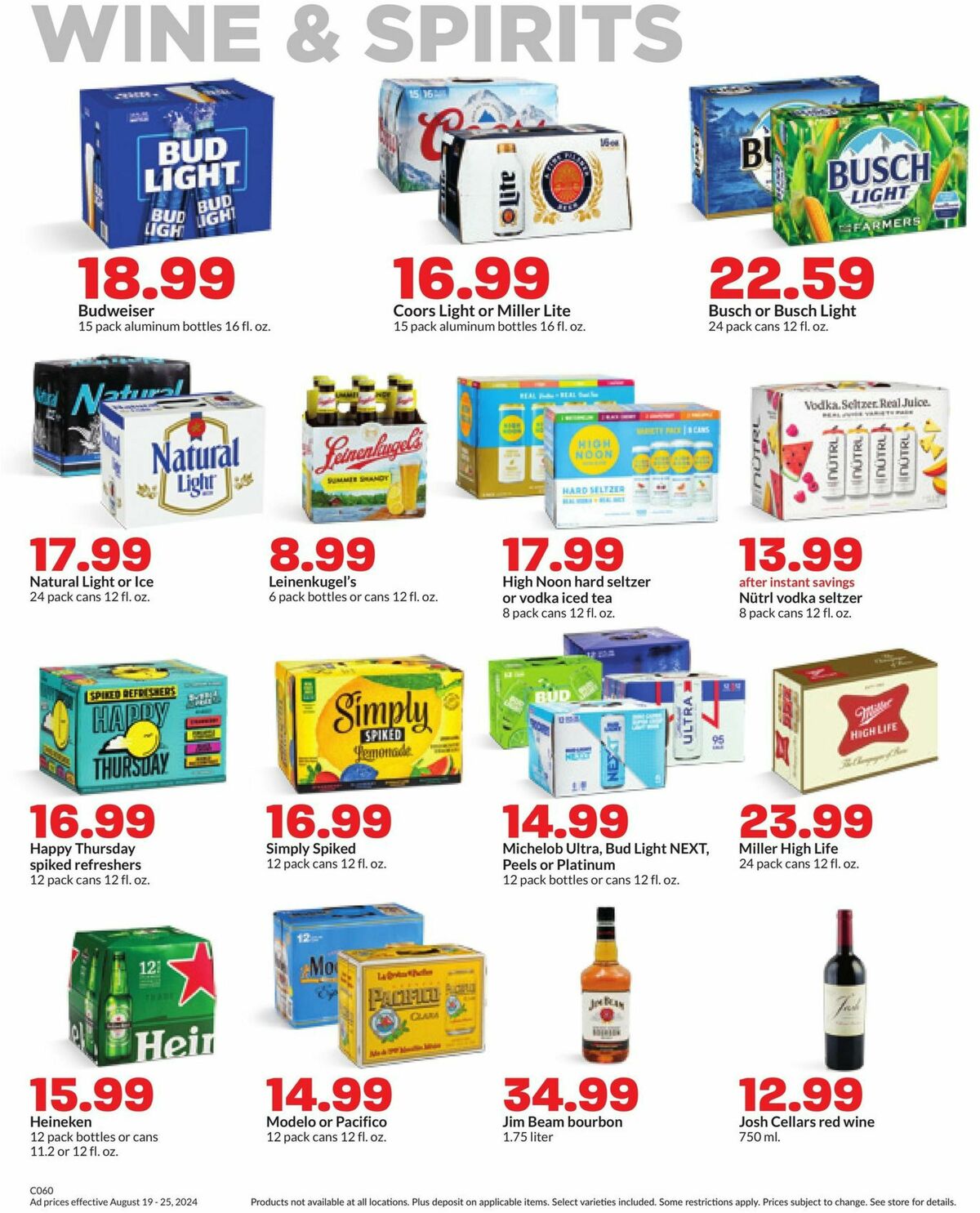 Hy-Vee Weekly Ad from August 19