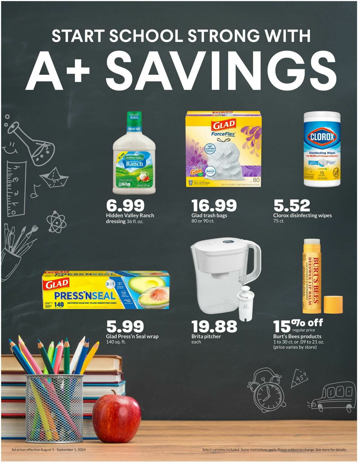 Hy-Vee Weekly Ad from August 19