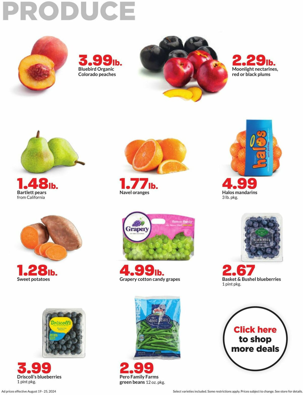 Hy-Vee Weekly Ad from August 19