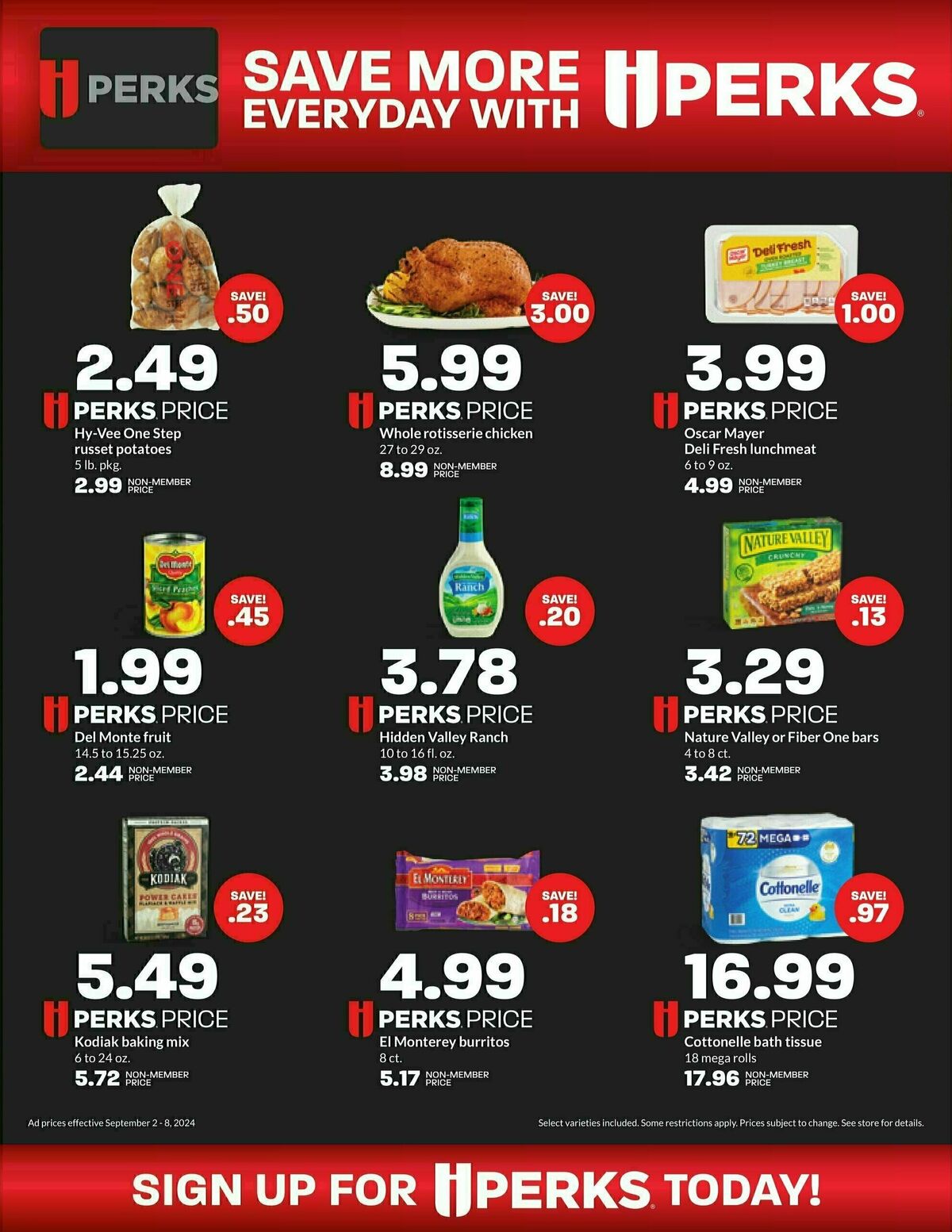 Hy-Vee Weekly Ad from September 2