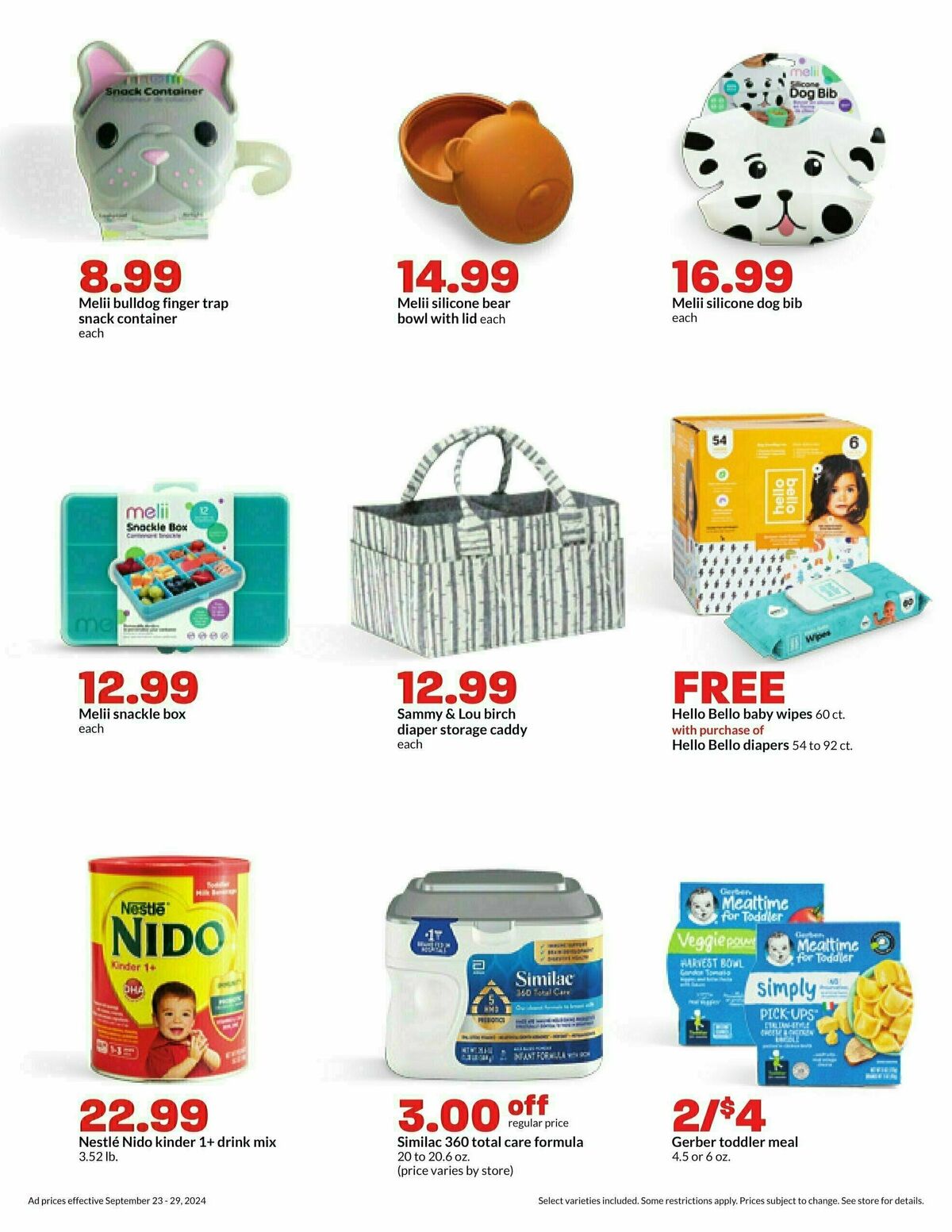 Hy-Vee Weekly Ad from September 23