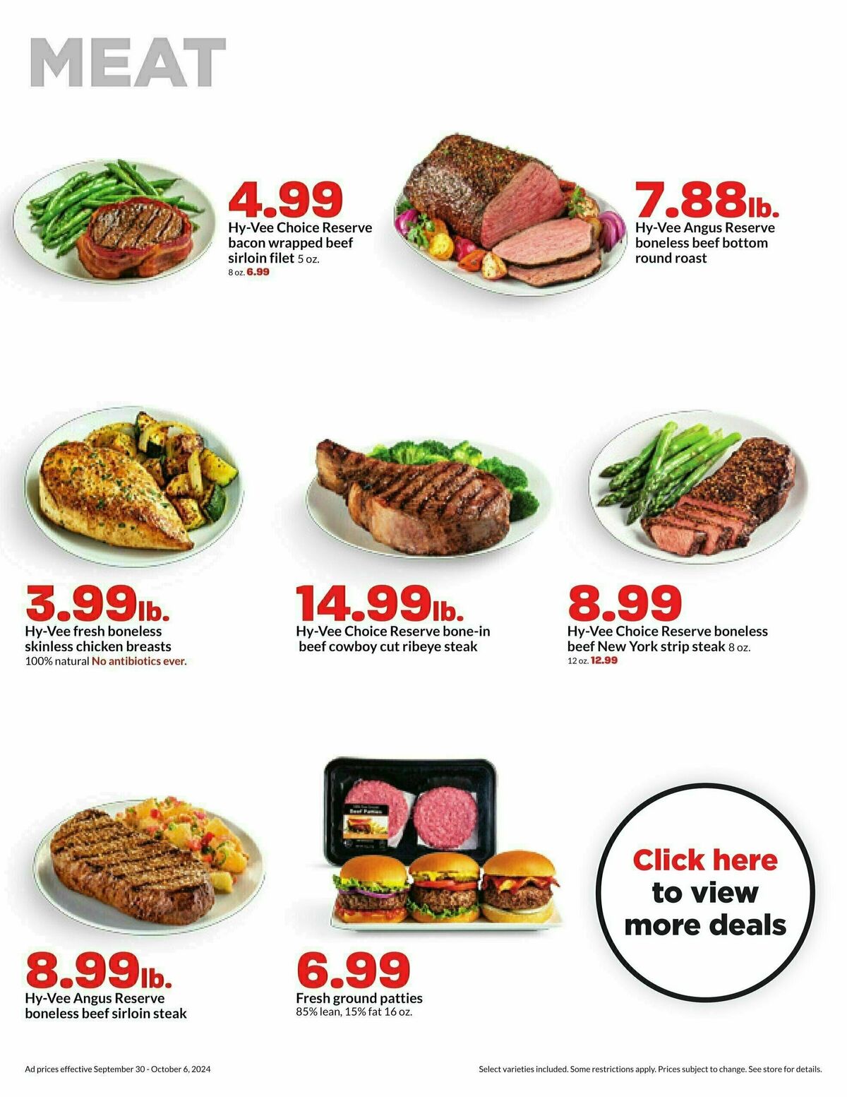 Hy-Vee Weekly Ad from September 30