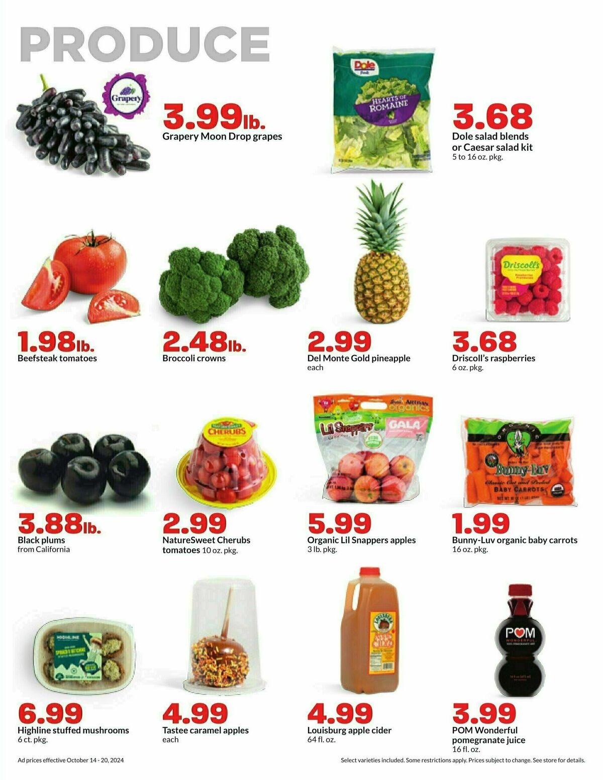 Hy-Vee Weekly Ad from October 14