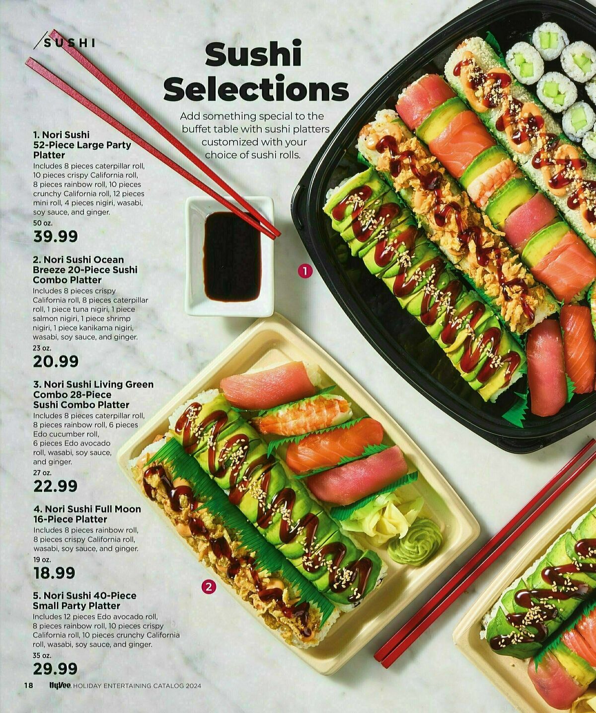Hy-Vee Holiday Entertainment Catalog Weekly Ad from November 13
