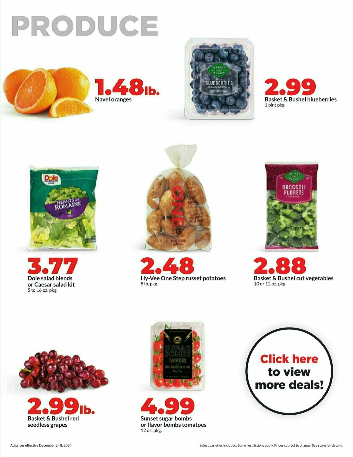 Hy-Vee Weekly Ad from December 2