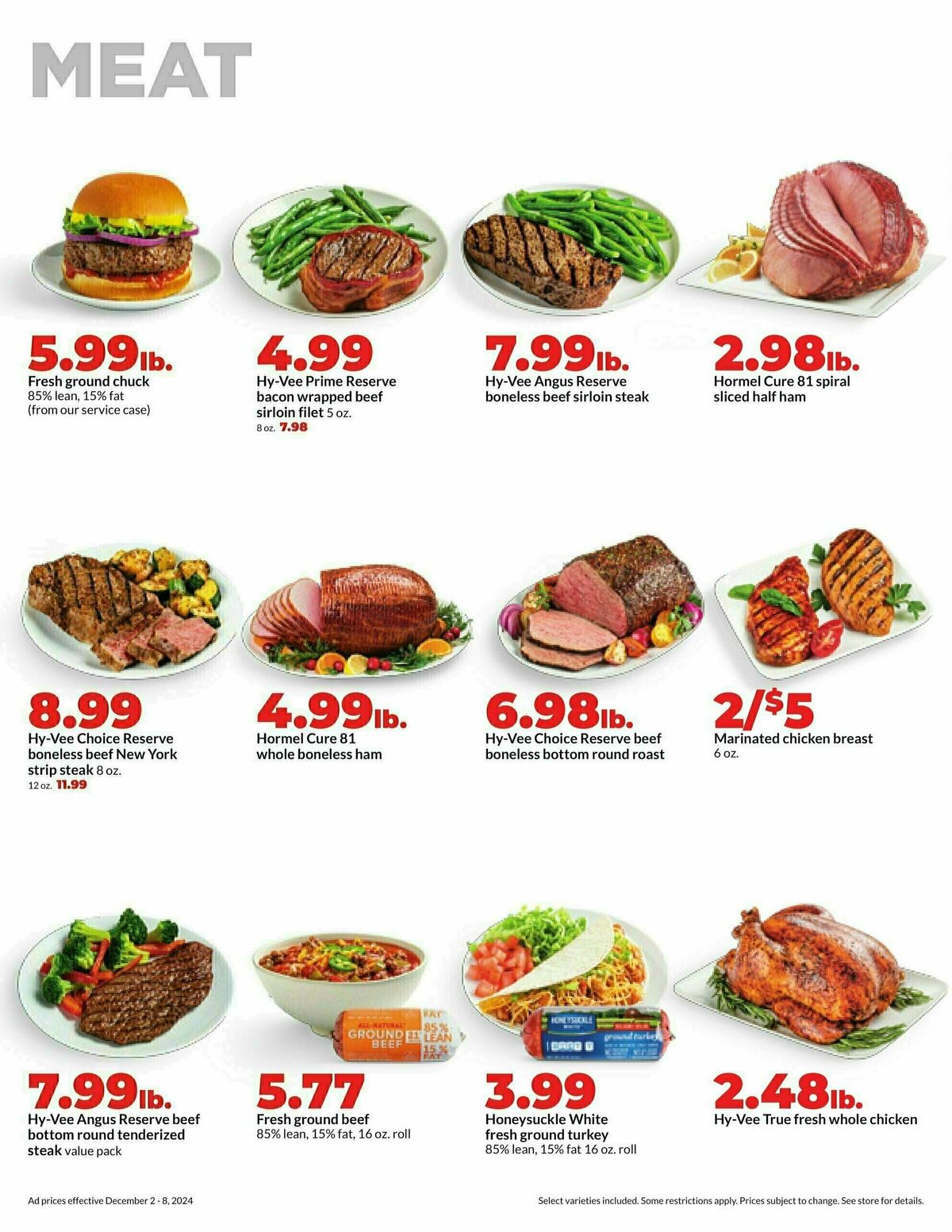 Hy-Vee Weekly Ad from December 2