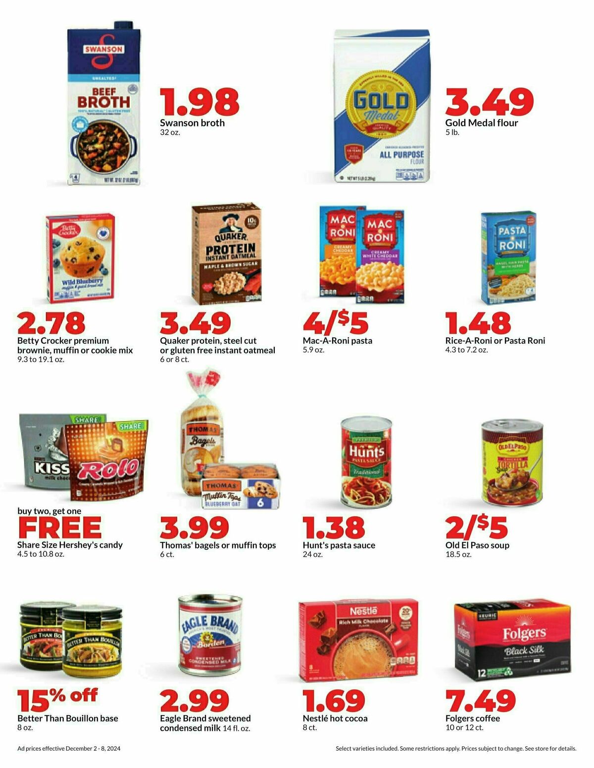 Hy-Vee Weekly Ad from December 2