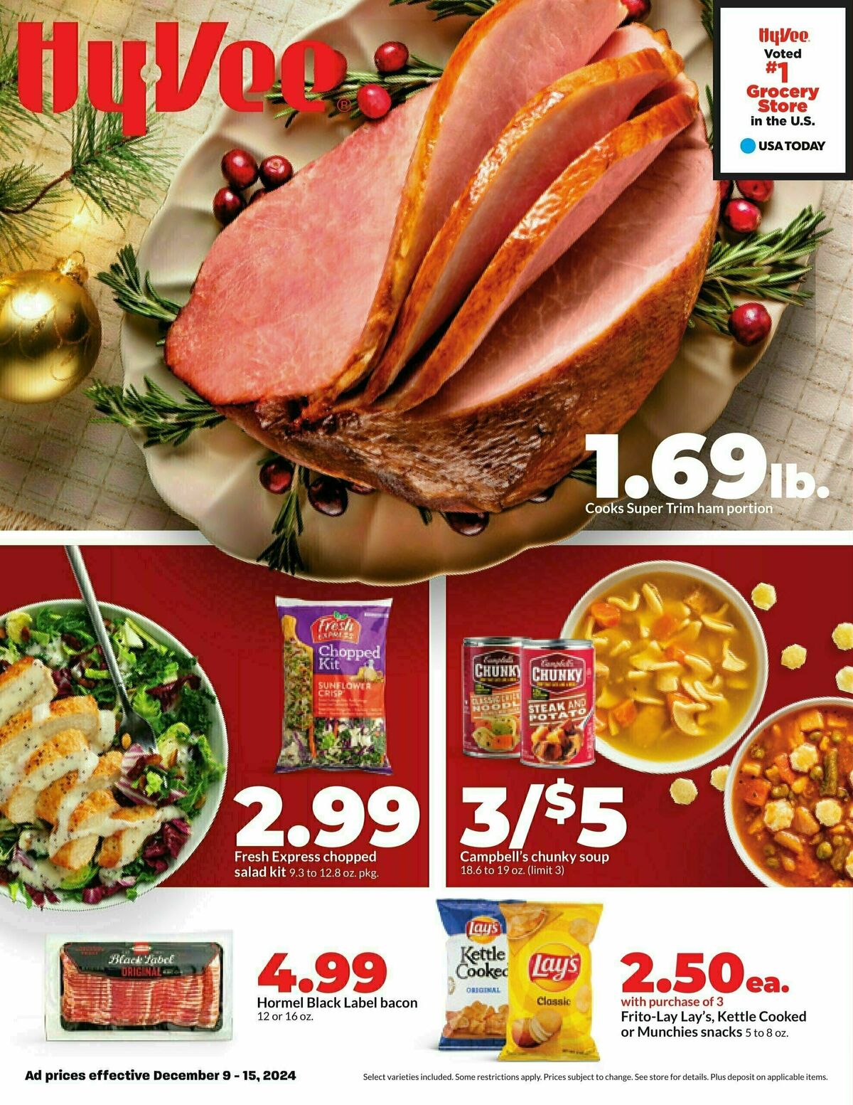 Hy-Vee Weekly Ad from December 9