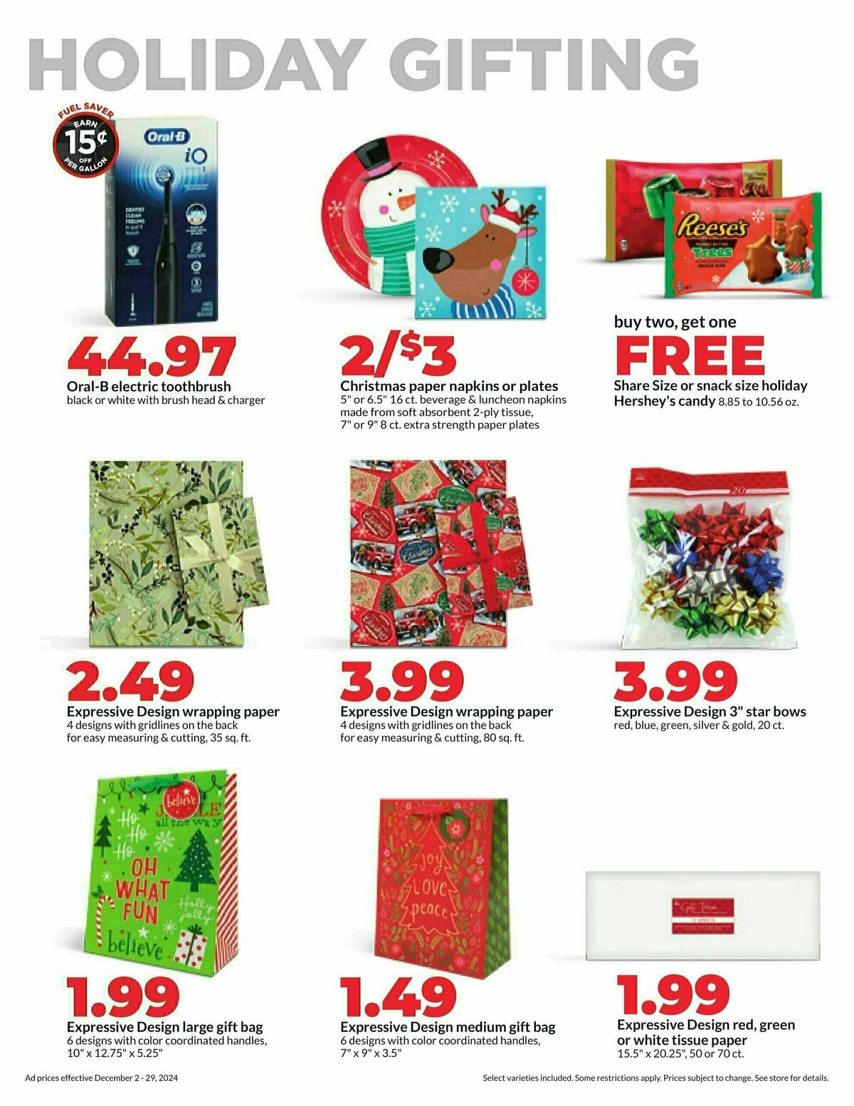 Hy-Vee Weekly Ad from December 9