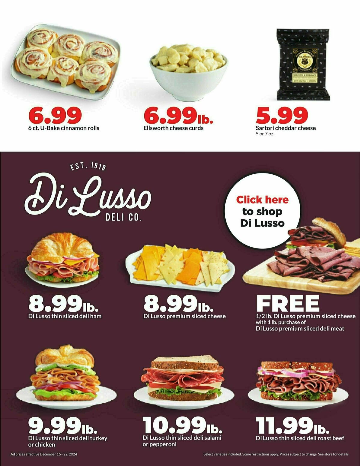 Hy-Vee Weekly Ad from December 16
