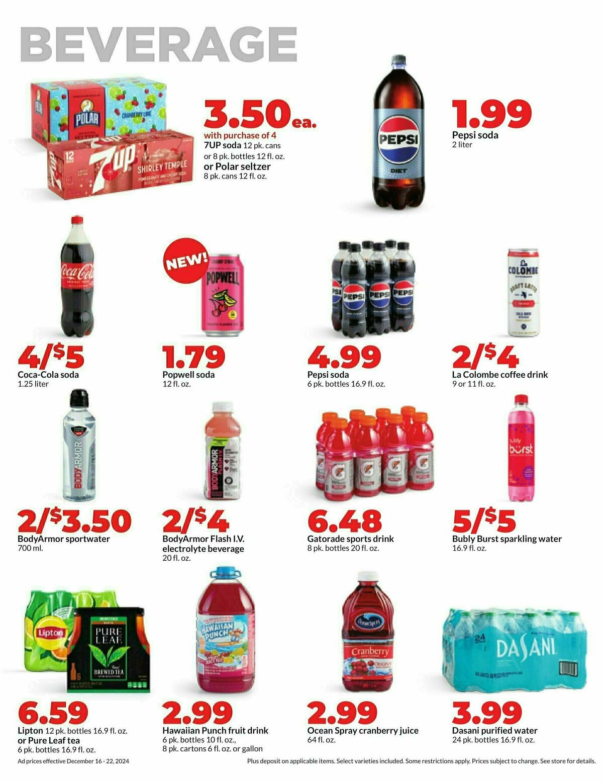 Hy-Vee Weekly Ad from December 16