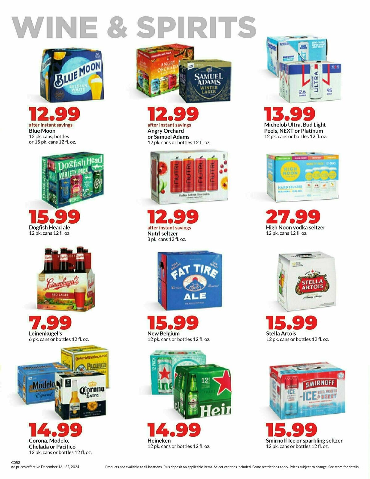 Hy-Vee Weekly Ad from December 16
