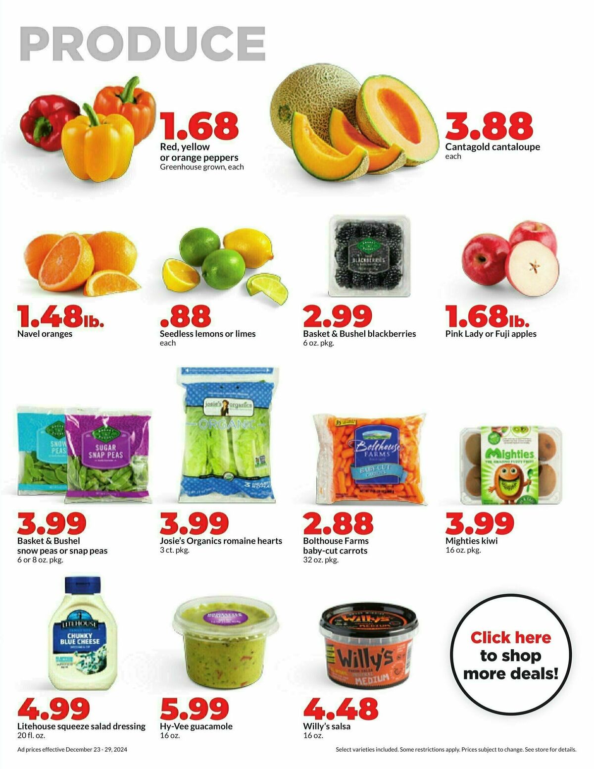 Hy-Vee Weekly Ad from December 23