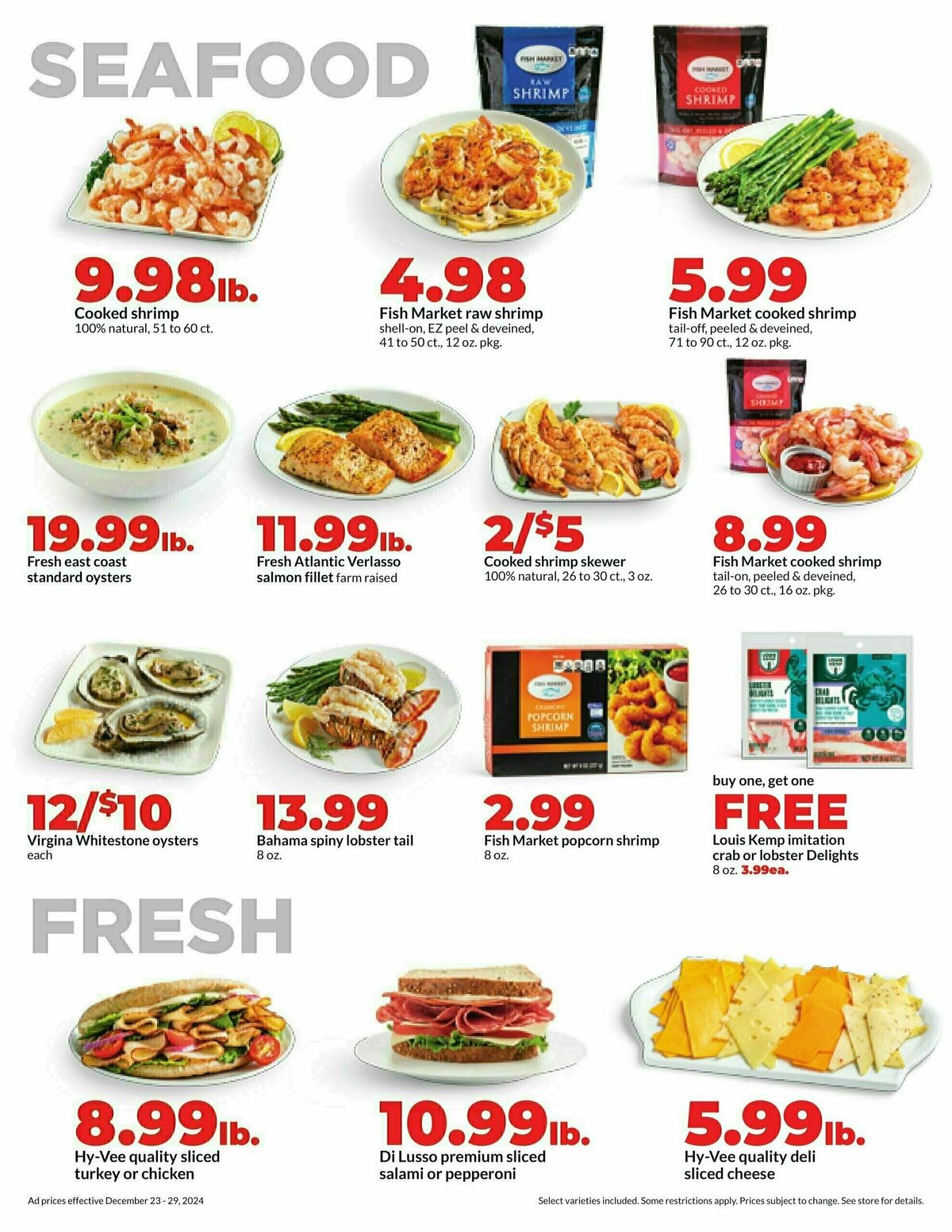 Hy-Vee Weekly Ad from December 23