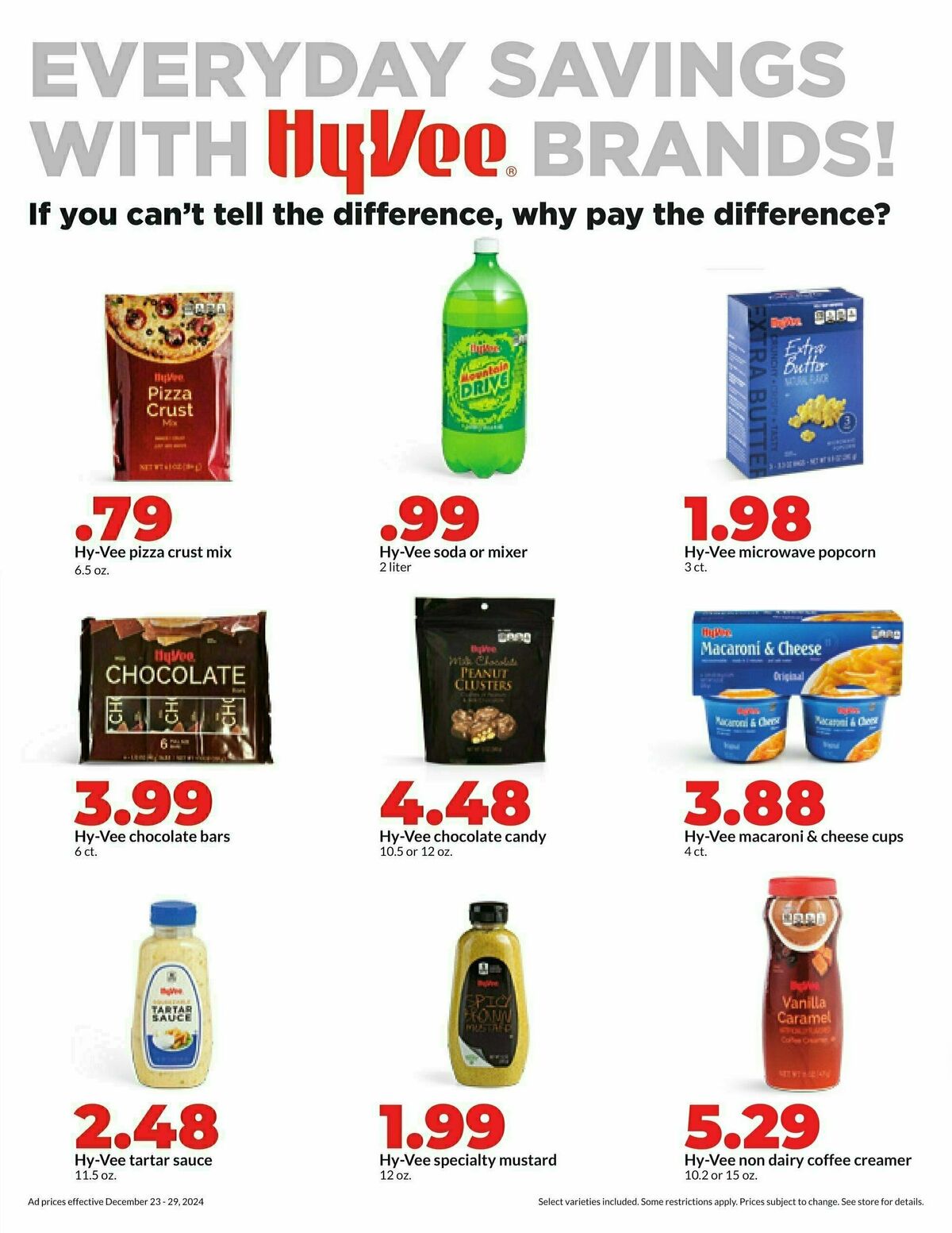 Hy-Vee Weekly Ad from December 23