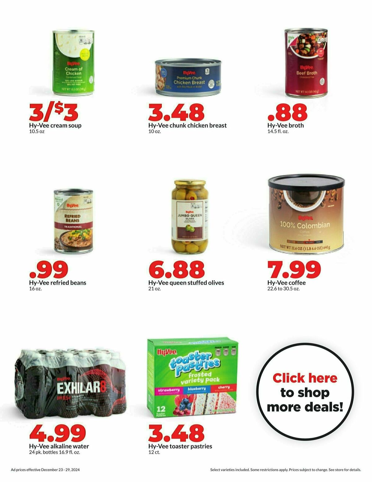 Hy-Vee Weekly Ad from December 23
