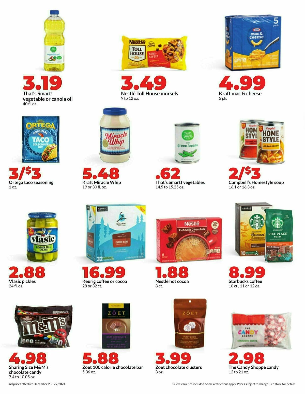 Hy-Vee Weekly Ad from December 23