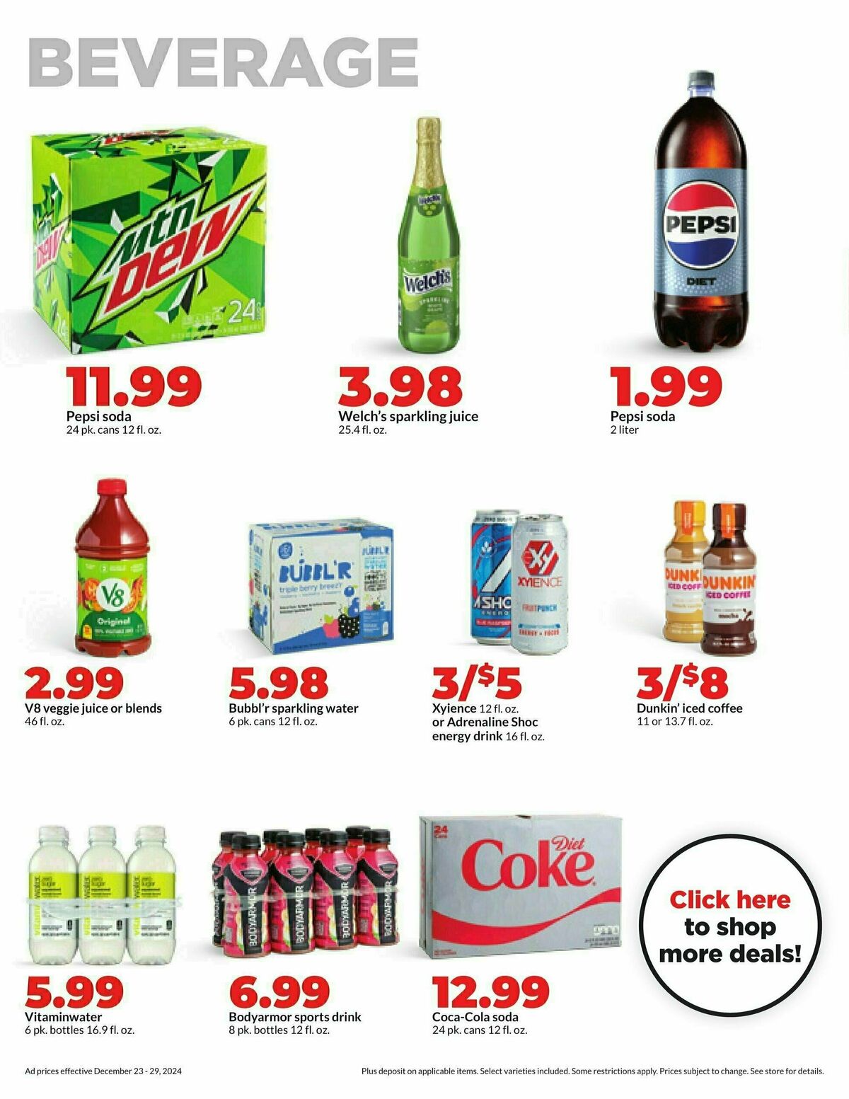 Hy-Vee Weekly Ad from December 23