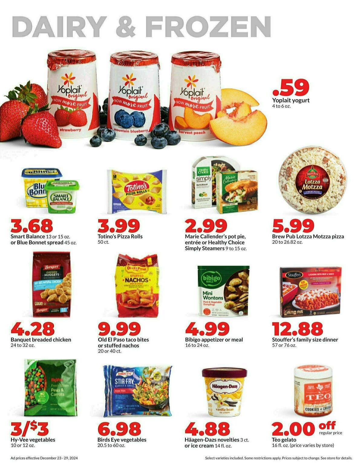 Hy-Vee Weekly Ad from December 23