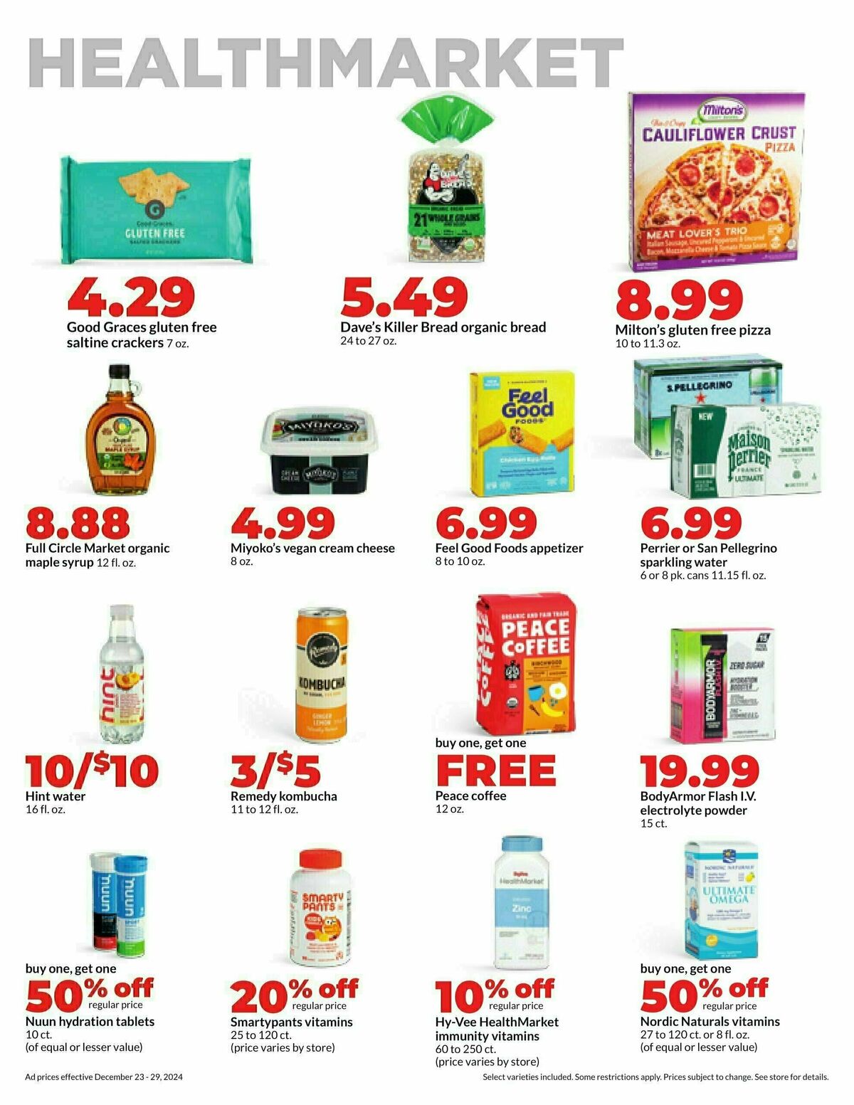 Hy-Vee Weekly Ad from December 23