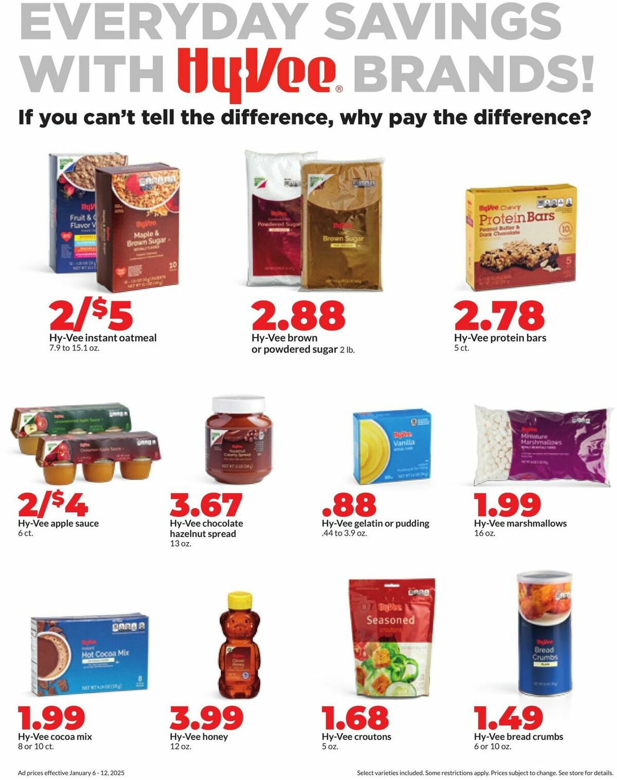 Hy-Vee Weekly Ad from January 6