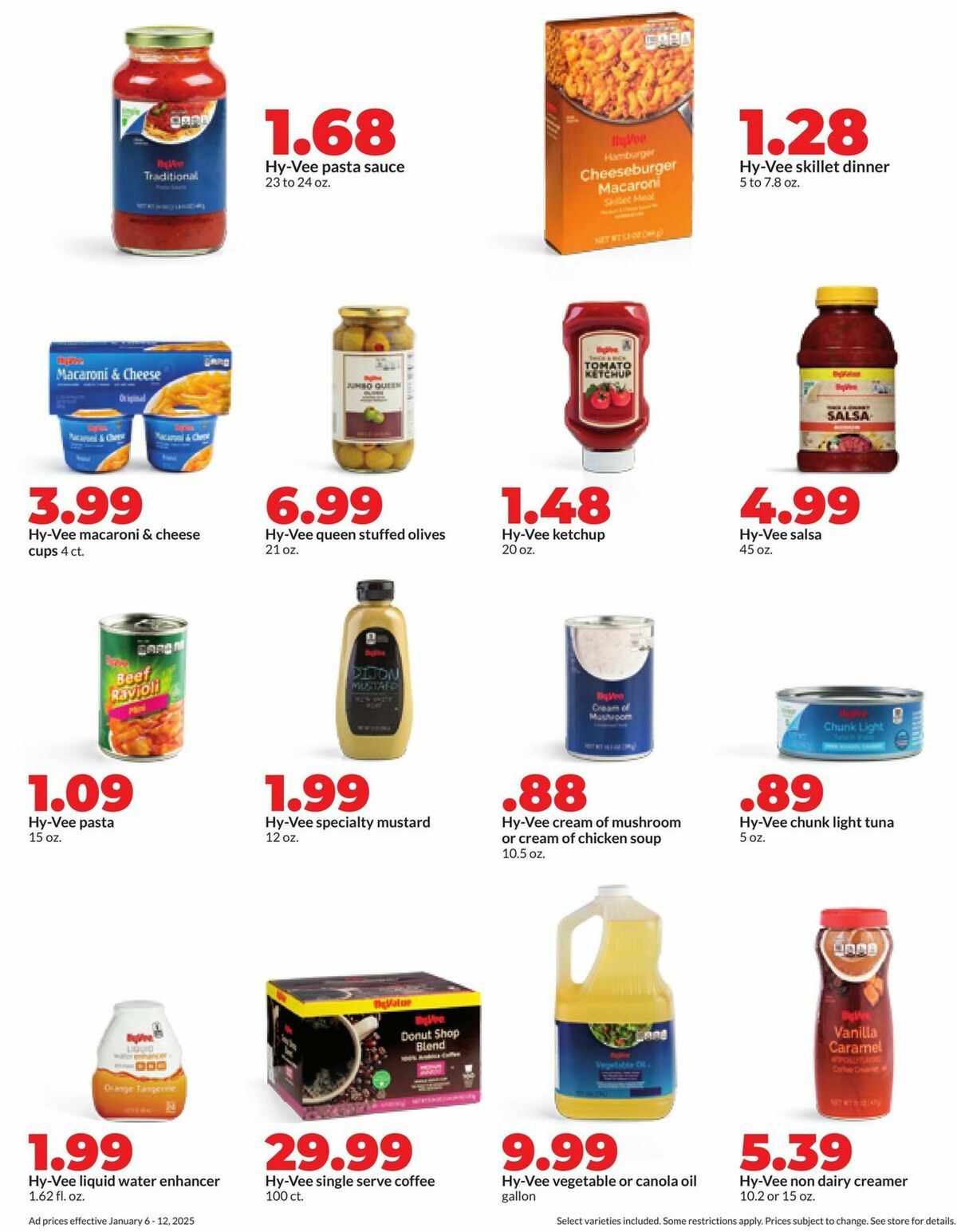 Hy-Vee Weekly Ad from January 6