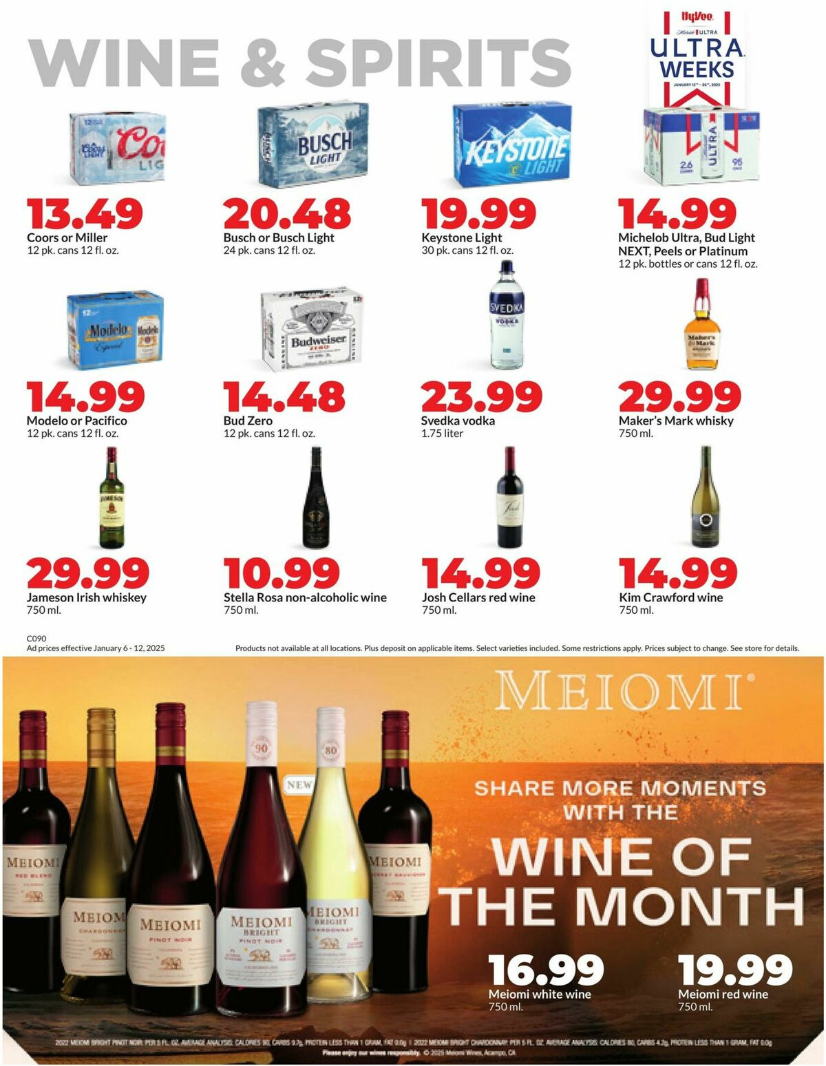 Hy-Vee Weekly Ad from January 6