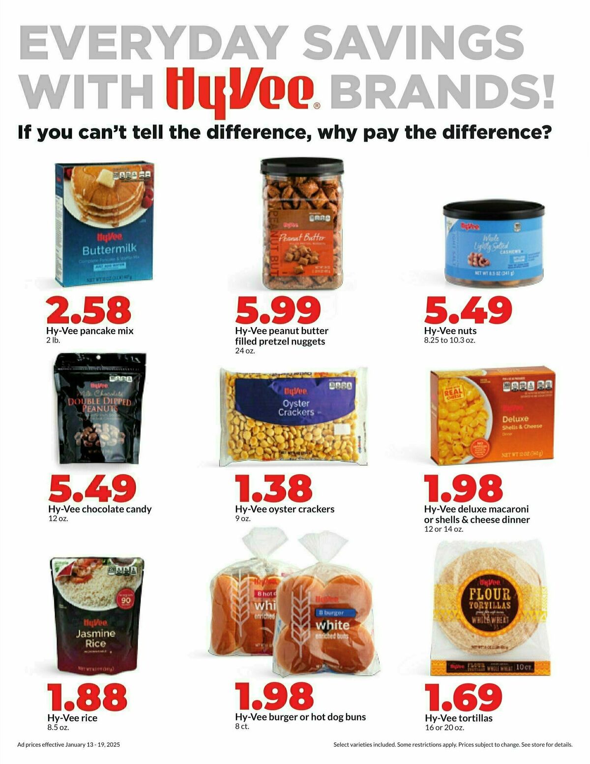 Hy-Vee Weekly Ad from January 13