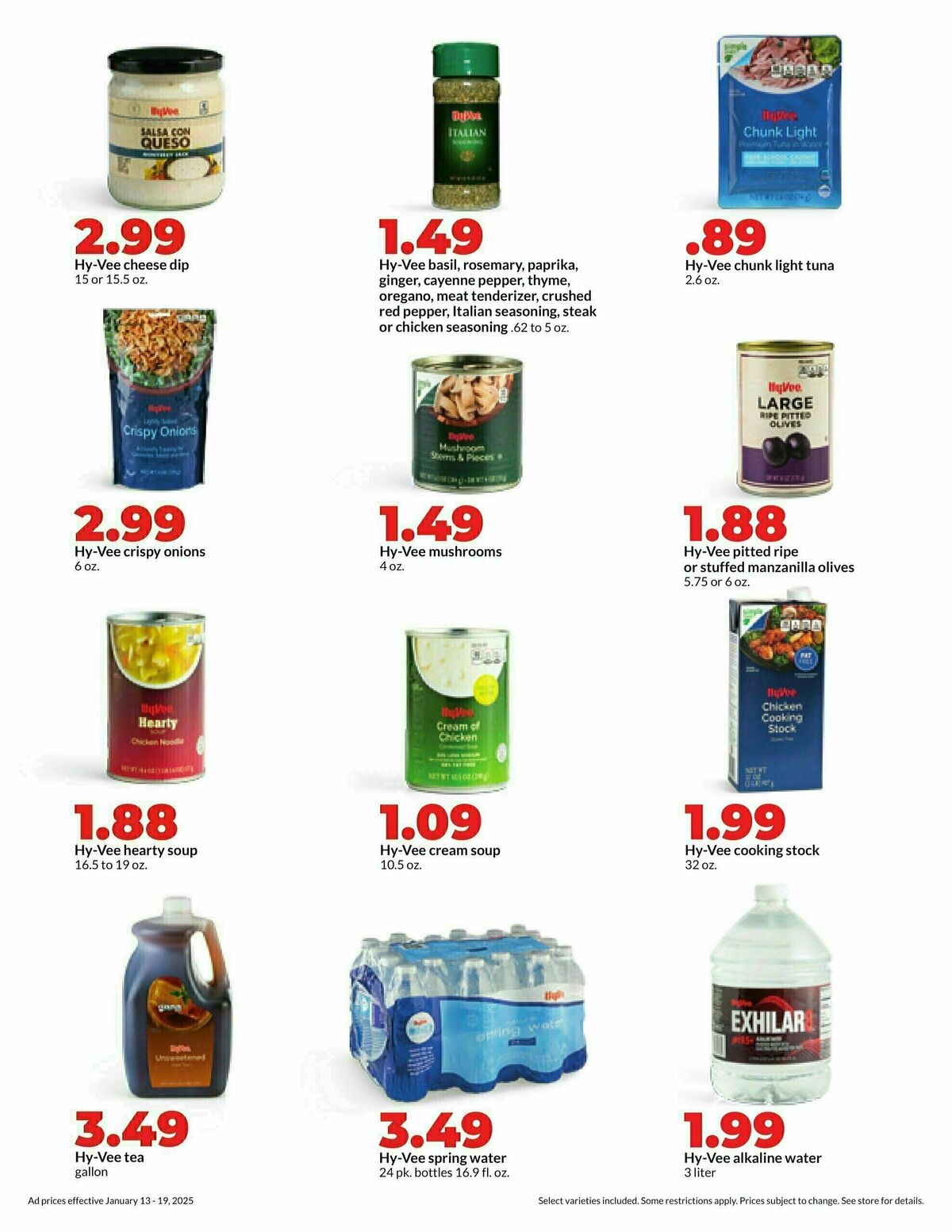 Hy-Vee Weekly Ad from January 13