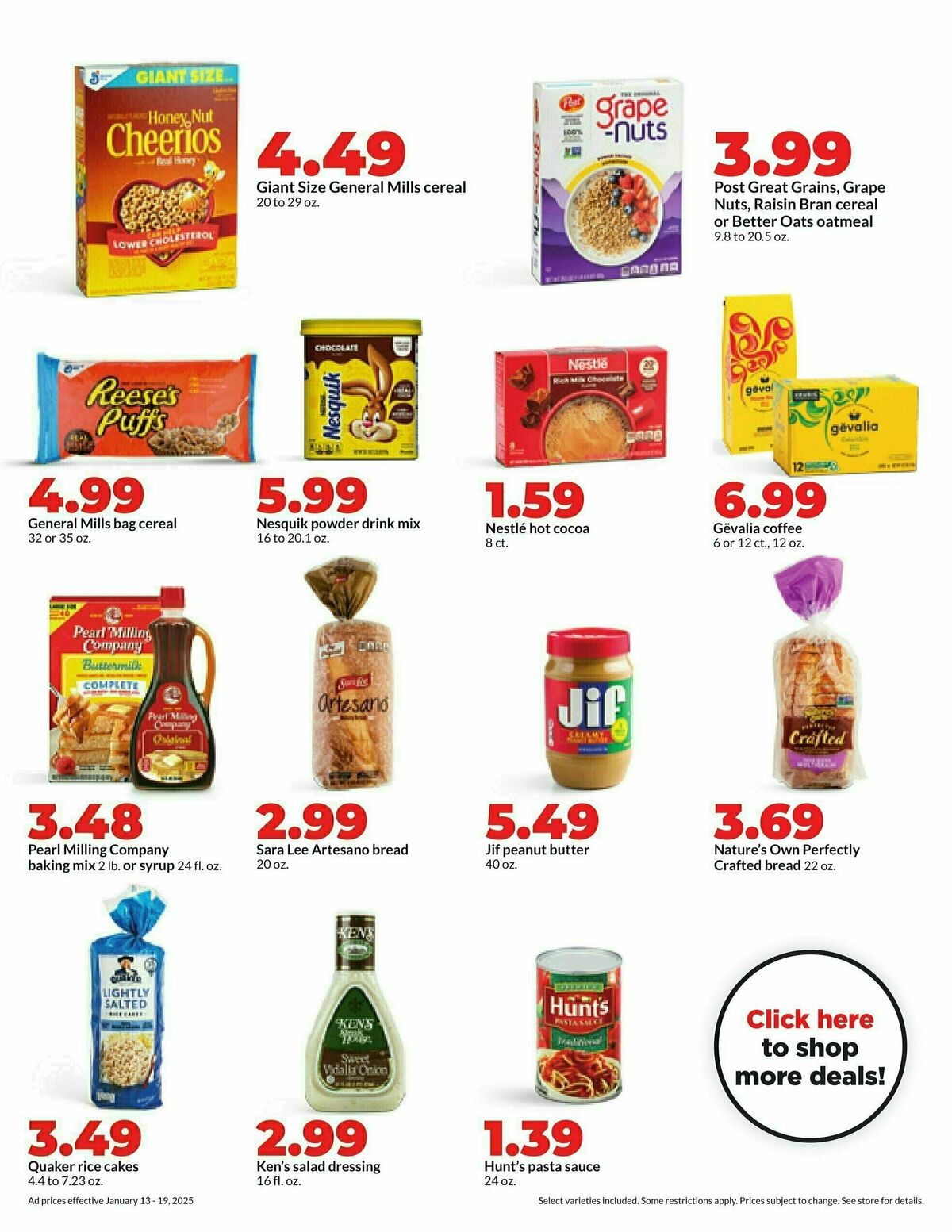 Hy-Vee Weekly Ad from January 13