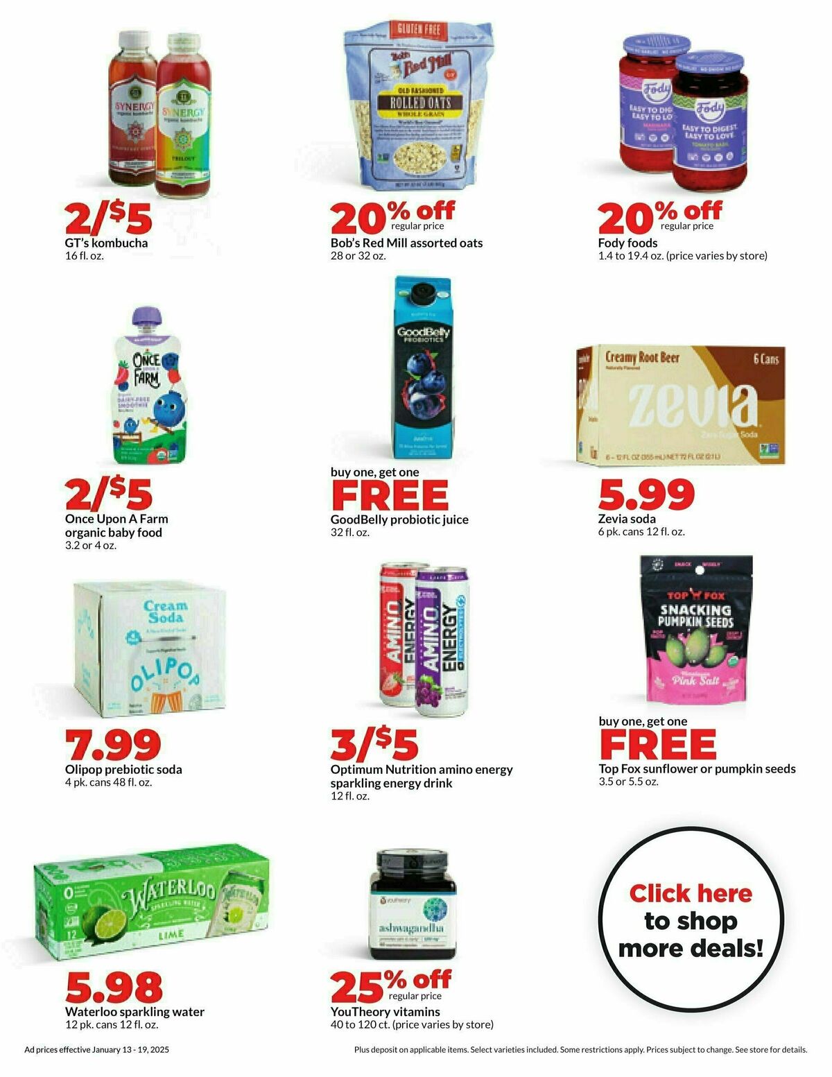Hy-Vee Weekly Ad from January 13