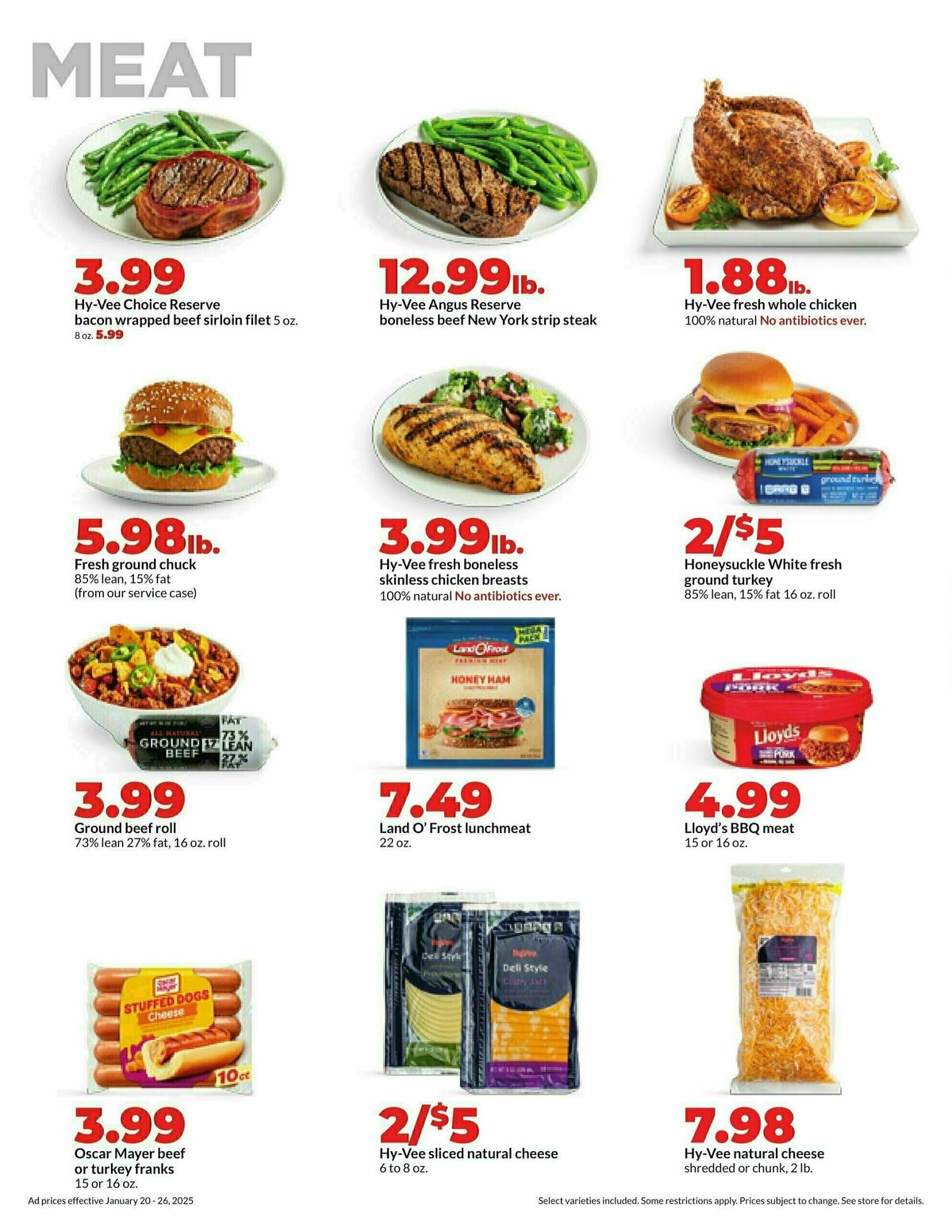Hy-Vee Weekly Ad from January 20
