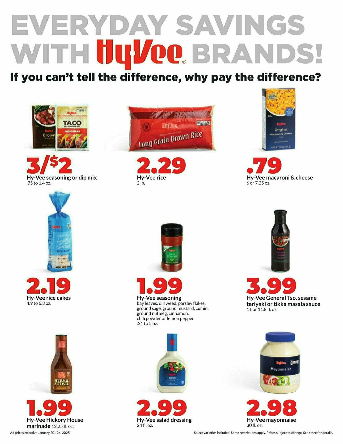Hy-Vee Weekly Ad from January 20
