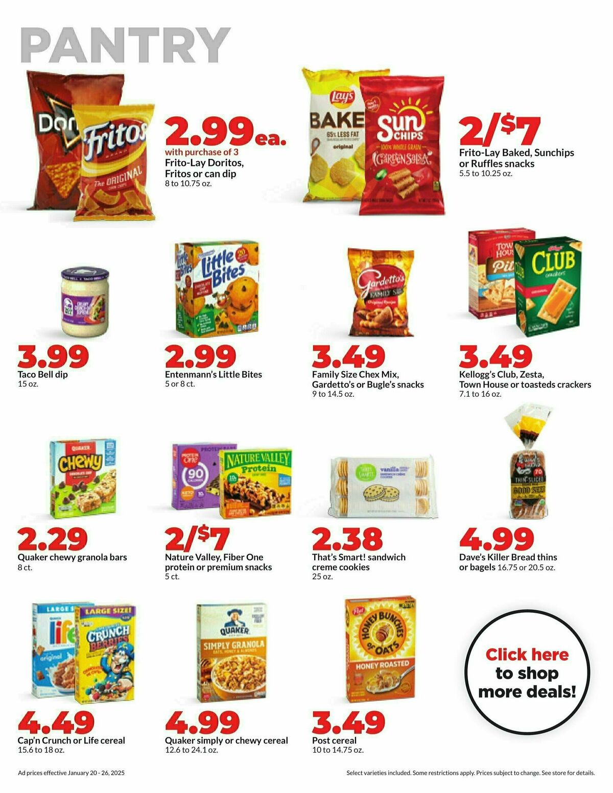 Hy-Vee Weekly Ad from January 20